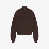 NikeSKIMS Matte Tricot женская Track Куртка цвет коричневый