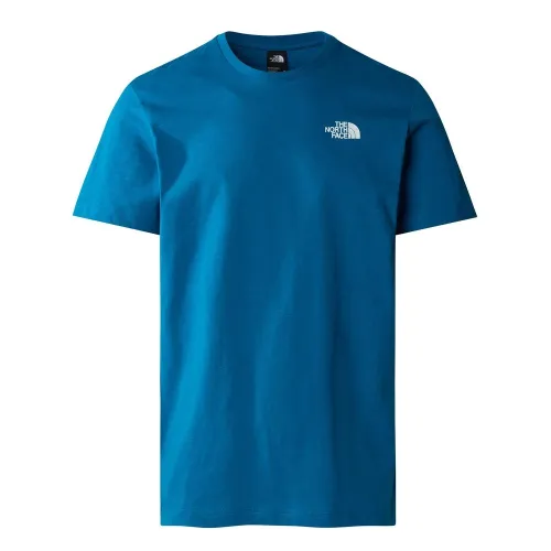 Футболка The North Face колір червонийbox Celebration 0A87NVRBI1 - Блакитна
