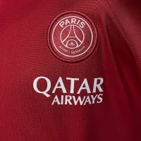Nike Paris Saint-Germain Strike Fourth Little дитячі Jordan Dri-FIT Soccer Knit Tracksuit колір червоний