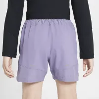 Nike Multi Tech EasyOn Big детские (для мальчиков) Dri-FIT тренировочные шорты цвет фиолетовый