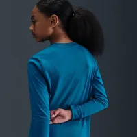 Nike Sportswear Big дитячі Long-Sleeve футболка блакитний