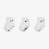 Nike Core Swoosh Baby Gripper носки Box набор (3 пары) цвет белый
