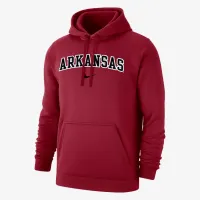 Arkansas Club Fleece Men's Nike College Arch 365 Hoodie Red
