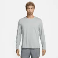 Nike Miler чоловічі Dri-FIT UV Long-Sleeve Running Top колір сірий