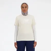 Футболка New Balance WT41502лIN - бежевая
