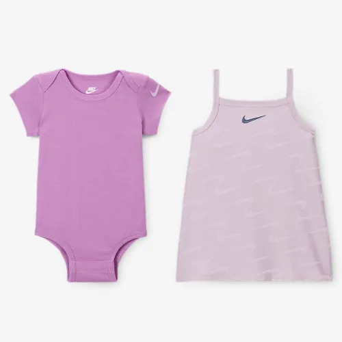 Nike Swoosh Motion Baby 2-Piece комплект колір фіолетовий