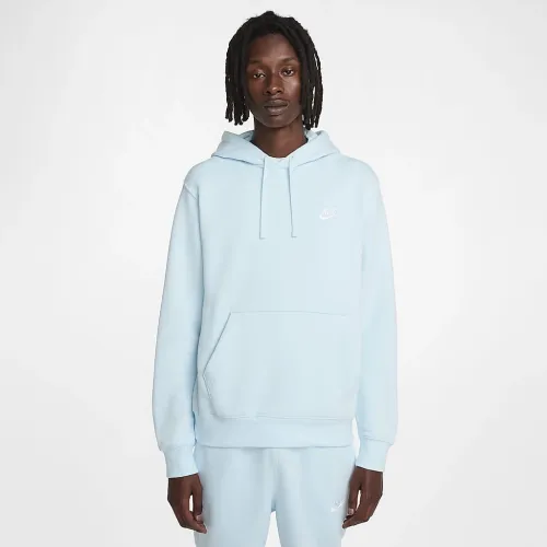 Nike Sportswear Club Fleece Pullover Толстовка с капюшоном синий
