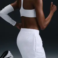 Nike Essential женская Dri-FIT Mesh баскетбольные шорты цвет белый