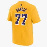 Luka Dončić Los Angeles Lakers Big детские Nike NBA футболка Yellow