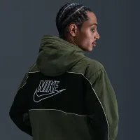 Nike Club чоловічі Hooded Куртка колір зелений