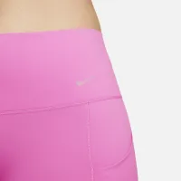 Nike Go женская Firm-Support С высокой Талией 7/8 лосины с карманамицвет красный