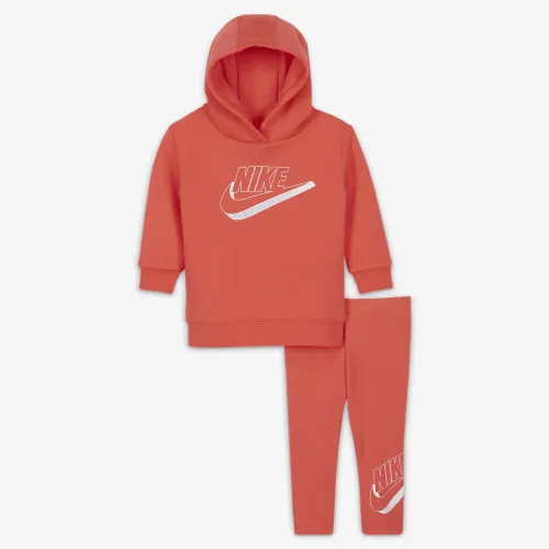 Nike Baby (12-24M) Толстовка с капюшоном and лосины набор Orange