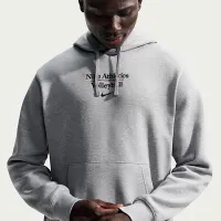 Nike мужские волейбольные Pullover Толстовка с капюшоном цвет серый