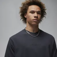 Nike Air Jordan Wordmark чоловічі футболка колір чорний