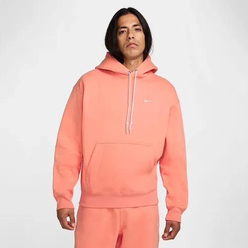 Nike Solo Swoosh чоловічі Fleece Pullover Толстовка з капюшоном Orange
