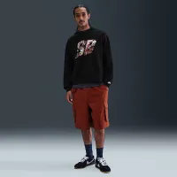 Nike SB Fleece Skate Crew цвет черный