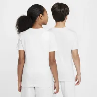 Nike Sportswear Big детские футболка цвет коричневый