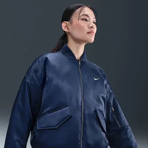 Nike Sportswear жіноча Therma-FIT Reversible Bomber Куртка блакитний