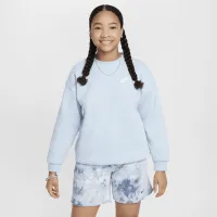 Nike Sportswear Club Fleece Big дитячі оверсайз світшот блакитний