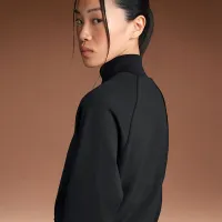NikeSKIMS Matte Tricot жіноча Track Куртка колір чорний