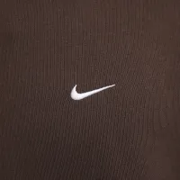 Nike Solo Swoosh мужские Fleece Pullover Толстовка с капюшоном цвет коричневый