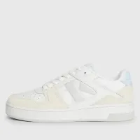 Кроссовки Calvin Klein Basket Cupsole Low Mix NBS YW0YW01388-0LB - Белые