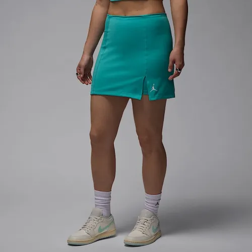Nike Jordan женская Knit Skort цвет зеленый