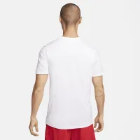 Nike Dri-FIT чоловічі Fitness футболка колір білий