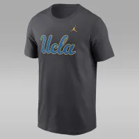 UCLA Bruins Primetime Logo мужские Nike College футболка цвет серый