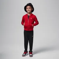 Nike Jordan Brooklyn Fleece Toddler 2-Piece Full-Zip Толстовка с капюшоном набор цвет черный