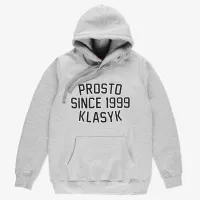Кофта/футболка Prosto Klasyk Толстовка с капюшоном Peska KL222MSWE2033 - Серая