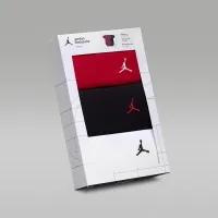 Nike Jordan Everyday Essentials Baby (0-9M) Bodysuits (3 пары) цвет красный