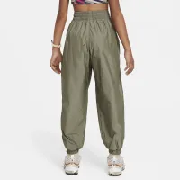Nike Sportswear Big дитячі (Girls') Woven Pants колір зелений