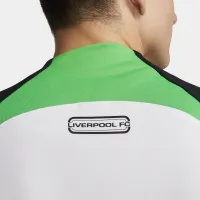 Liverpool FC Academy Pro мужские Nike Full-Zip Knit Soccer Куртка цвет белый