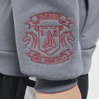 Nike Ja Big детские Pullover баскетбольные Толстовка с капюшоном цвет серый