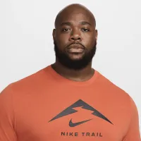 Nike Dri-FIT мужские Trail Running футболка Orange