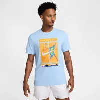 NikeCourt чоловічі Dri-FIT Tennis футболка блакитний