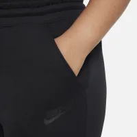 Nike Sportswear Tech Fleece Big дитячі (Girls') Joggers (Extended Size) колір чорний