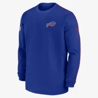 Buffalo Bills Sideline Coach Men’s Nike NFL Long-Sleeve Top блакитний