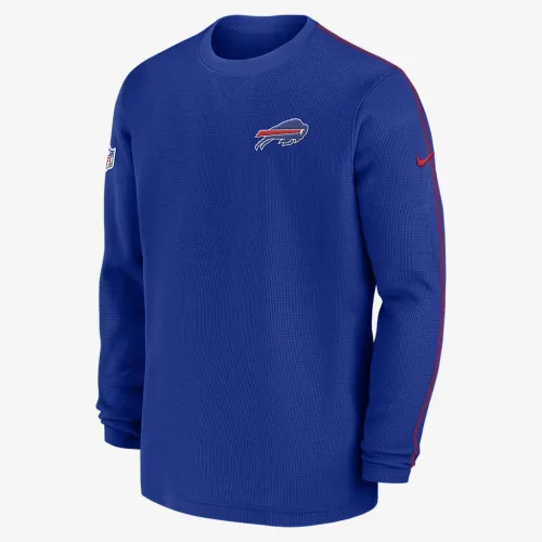 Buffalo Bills Sideline Coach Men’s Nike NFL Long-Sleeve Top блакитний