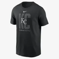 Kansas City Royals Fashion Local мужские Nike MLB футболка цвет черный