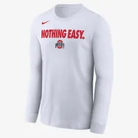Ohio State мужские Nike College Long-Sleeve футболка цвет белый