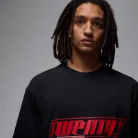 Nike Jordan Flight Essentials чоловічі оверсайз футболка колір чорний