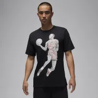 Nike Jordan мужские футболка цвет черный