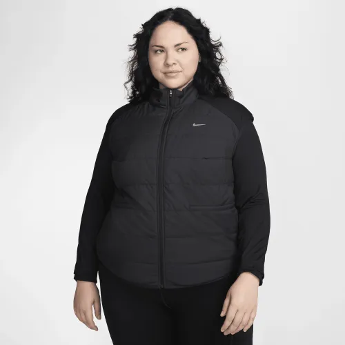 Nike Swift женская Therma-FIT Running Vest (большие размеры) цвет черный