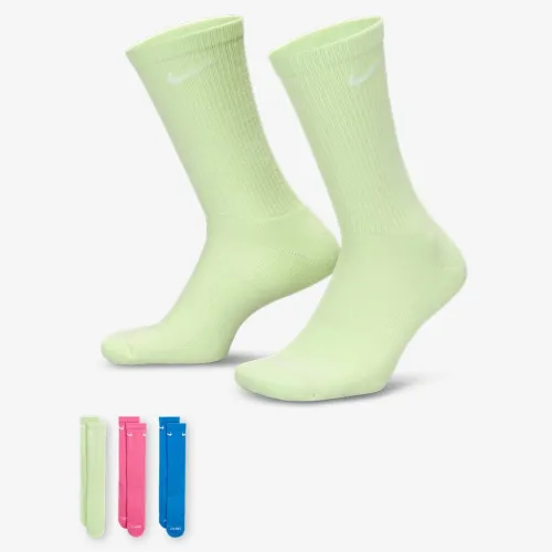 Nike Everyday Plus Cushioned тренировочные Crew носки (3 пары) многоцветный