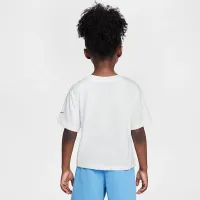 Nike Little дитячі Game, Swoosh, Match Boxy футболка колір білий