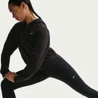 Nike One женская С высокой Талией Crop лосины цвет черный