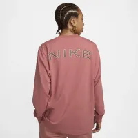 Nike Sportswear женская Loose Long-Sleeve футболка Pink