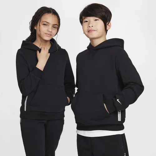 Nike Standard Issue Big детские Dri-FIT Fleece баскетбольные Толстовка с капюшоном цвет черный